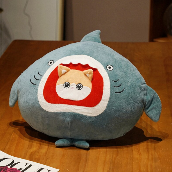 Funny Toast/Shark/Animal/ Hand Warmer Plush Toys 16 styles