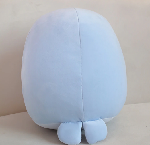 Round Seal Plush Toys 30cm/40cm - Blue/White