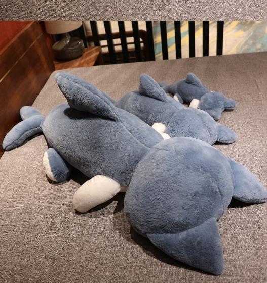 Funny Blue Shark Cat Hybrid Plush Toys 50/85/135cm