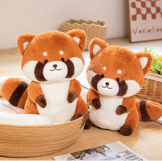 Cute Red Panda Plush Toys 35cm