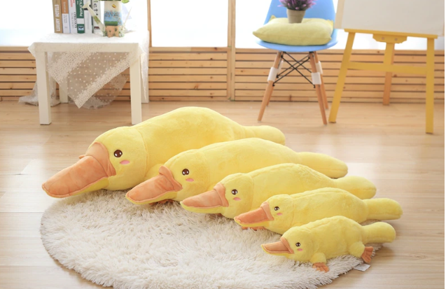 Cute Yellow Platypus Plush Toys 50/60/80/100/120cm