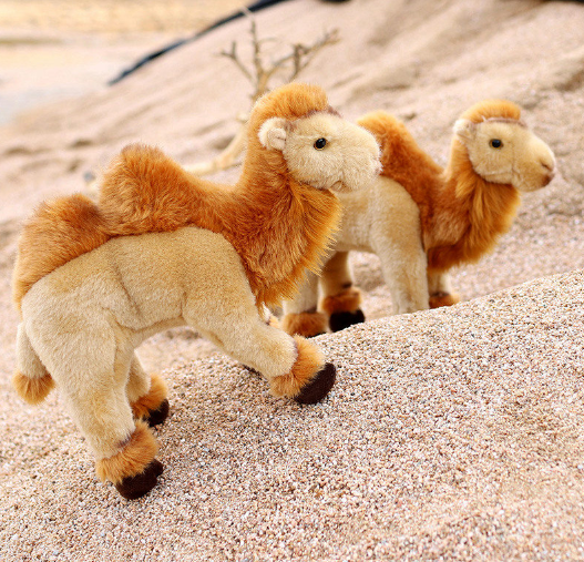 Camel Lifelike Plush Toys 25cm