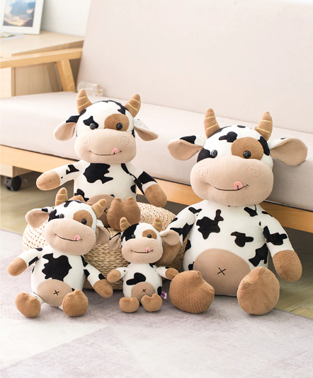 Cute Cow Plush Toys 30/40/50/75cm