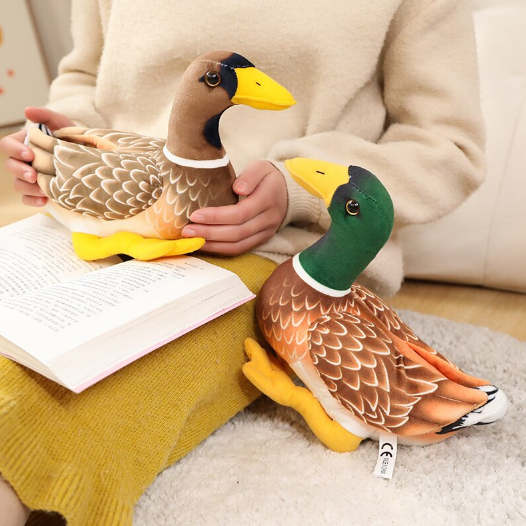 Bird (Mallard/Wild Duck) Lifelike Plush Toys 29cm - 2 Styles