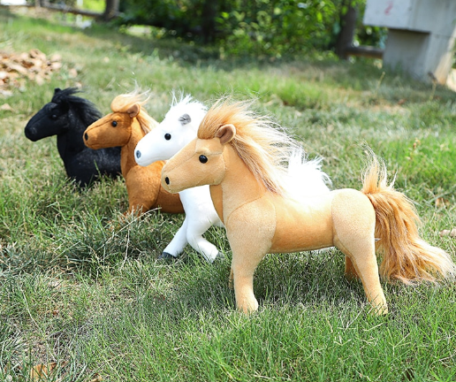 Horse Lifelike Plush Toy - 4 Styles