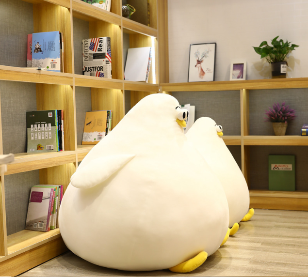 Funny Seagull (Squishy White) Plush Toys 26cm/40cm/68cm/85cm - 2 Choices