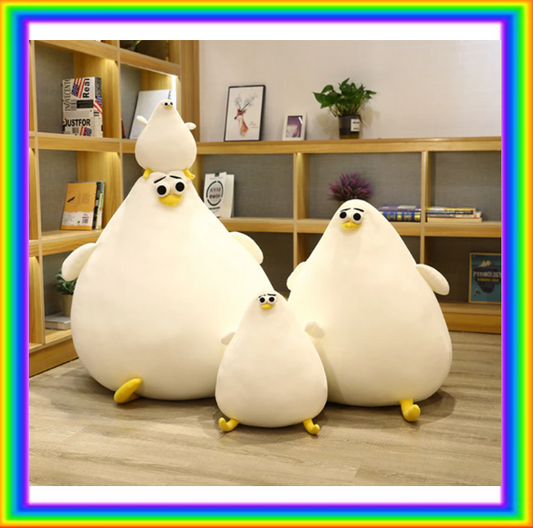 Funny Seagull (Squishy White) Plush Toys 26cm/40cm/68cm/85cm - 2 Choices