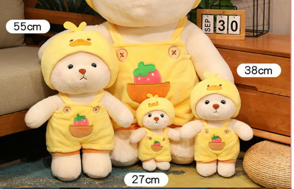 Teddy Bear (Animal Dress Up) Plush Toys 27/38/55cm - Chicken/Dinosaur/Pig/Rabbit