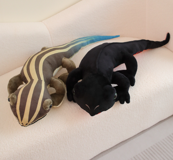 Lizard Plush Toys - Brown(100cm)/Black(90cm)