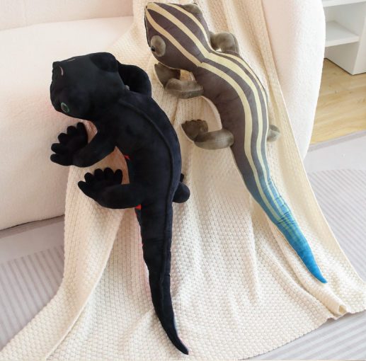 Lizard Plush Toys - Brown(100cm)/Black(90cm)