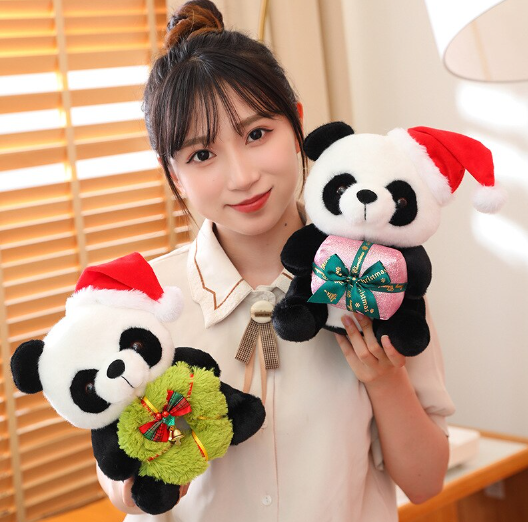 Panda Christmas Series Plush Toys 25cm - 6 Styles