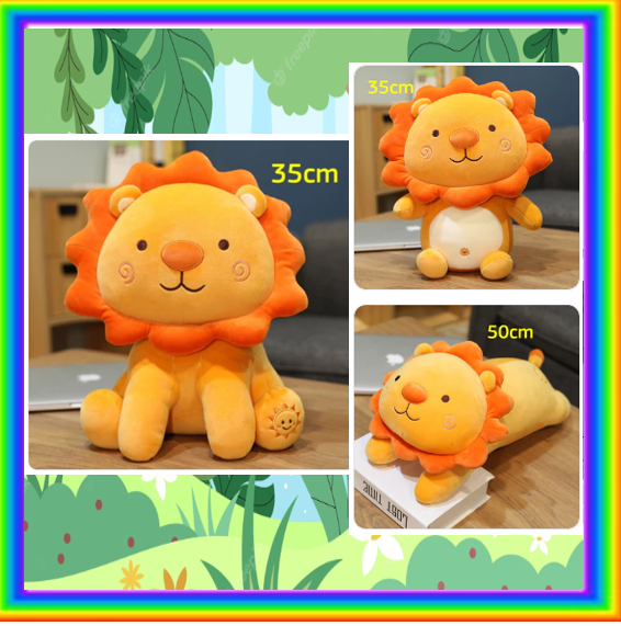 Cute lion Plush Toys 35/50cm - 3 Styles