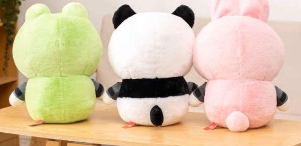 Long Live My Emperor Cat With Animal (Rabbit/Frog/Panda) Dress Up Plush Toys 20/37cm