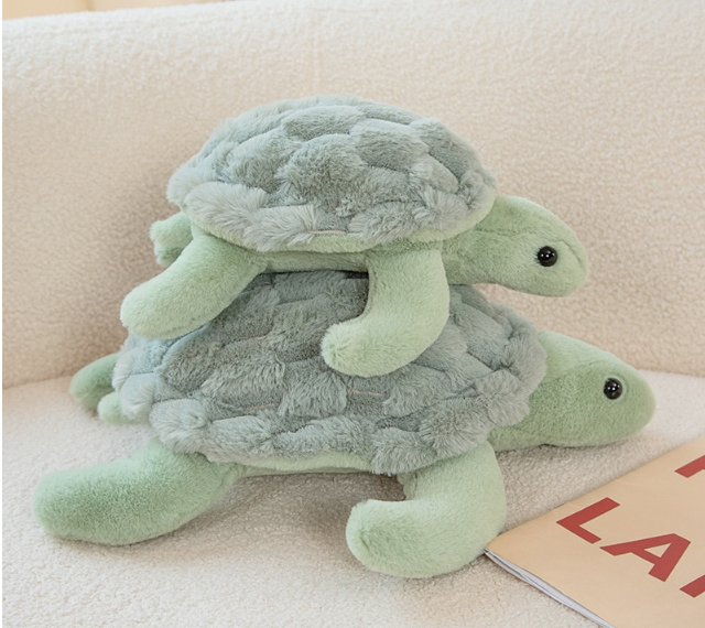 Cute Turtle Plush Toys 28/38cm - Pink/Green