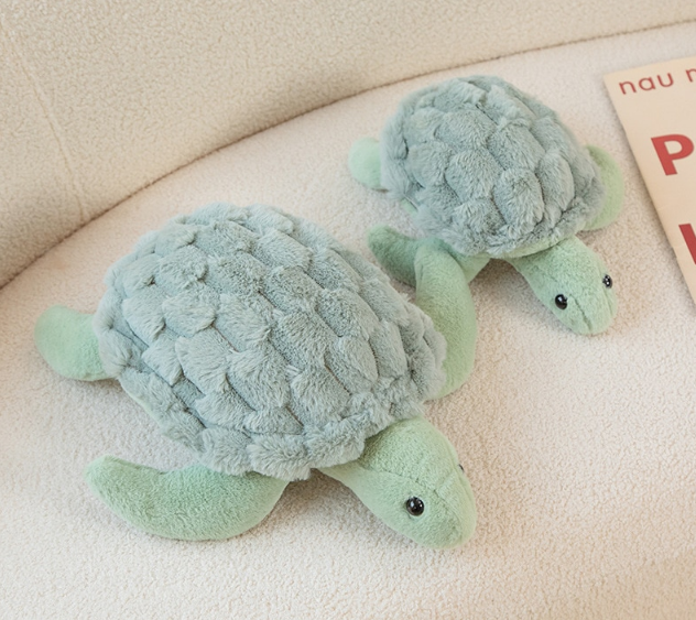 Cute Turtle Plush Toys 28/38cm - Pink/Green