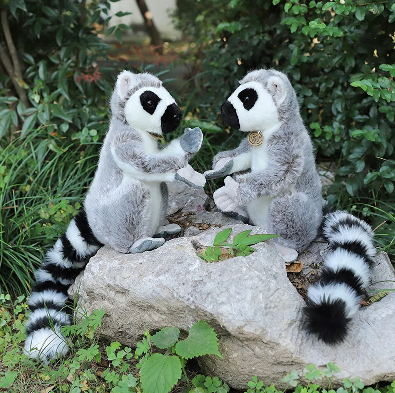 Lemur With/Without Long Arm Lifelike Plush Toys 28cm