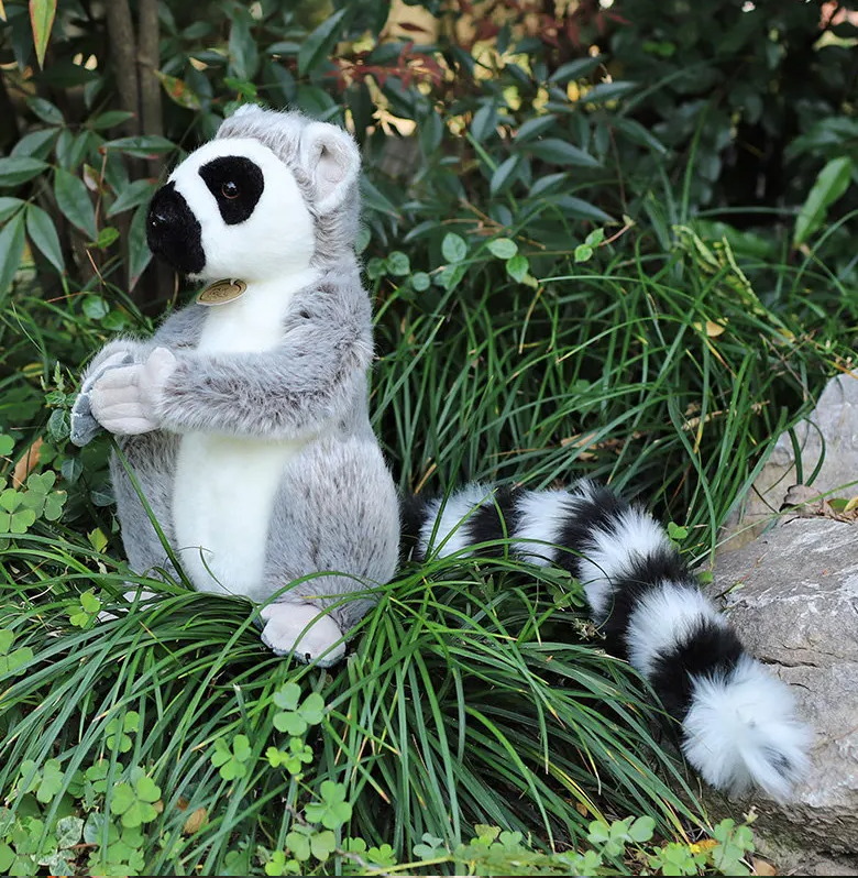 Lemur With/Without Long Arm Lifelike Plush Toys 28cm