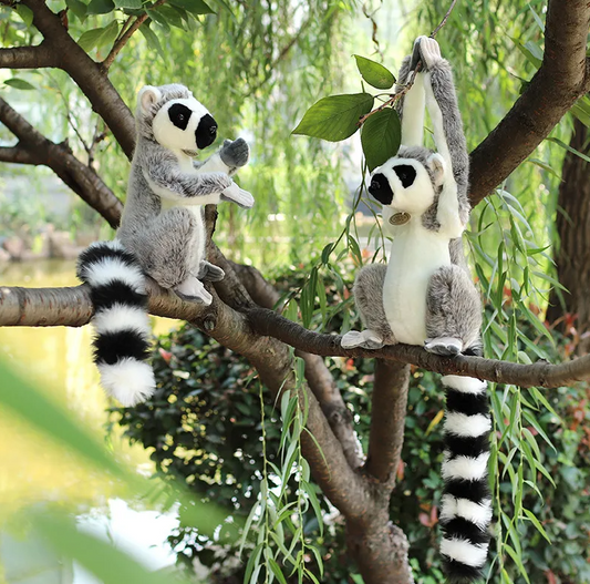 Lemur With/Without Long Arm Lifelike Plush Toys 28cm