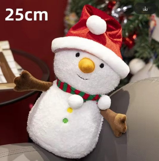 Christmas (Tree/Wreath/Gingerbread Man/Snowman) Plush Toys - 10 Styles