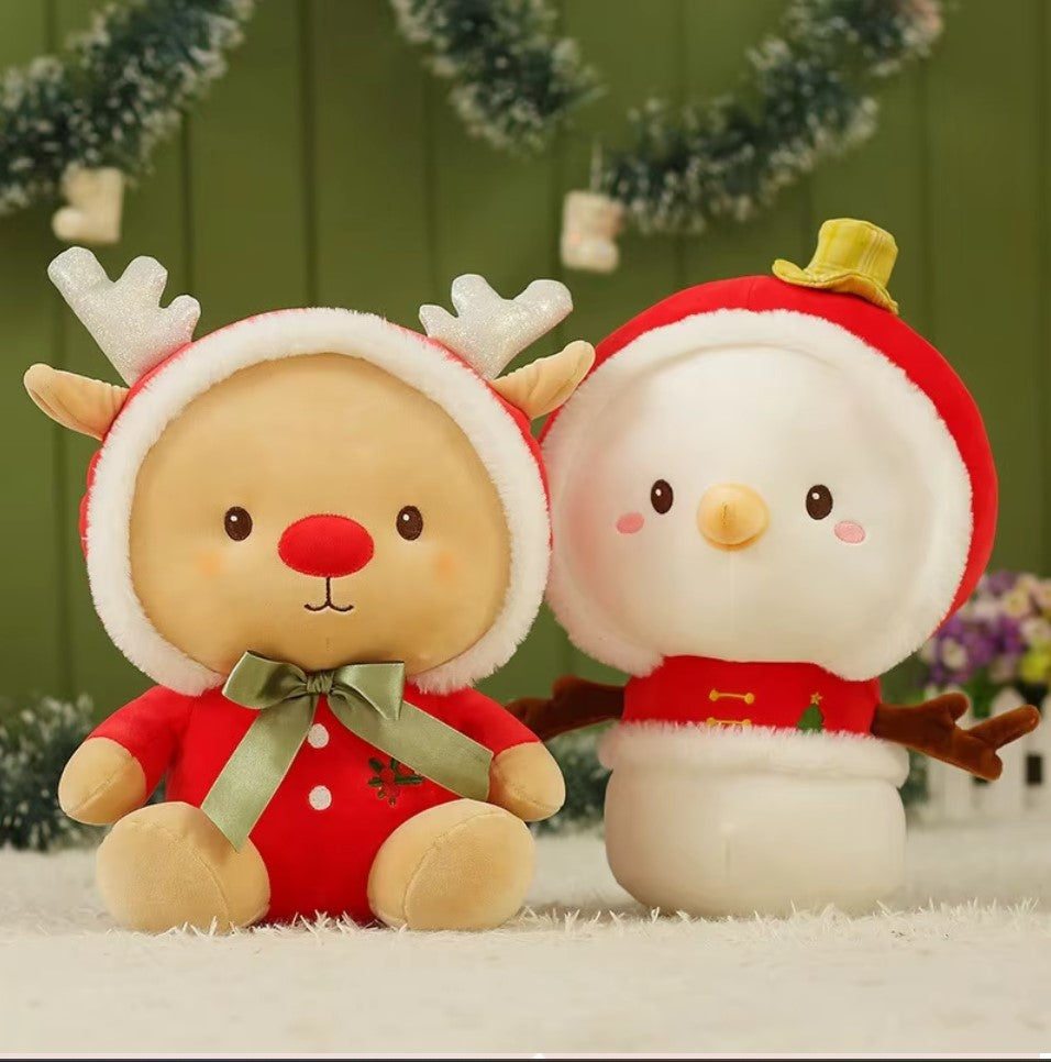 Christmas (Snowman/Reindeer) Plush Toys 30cm