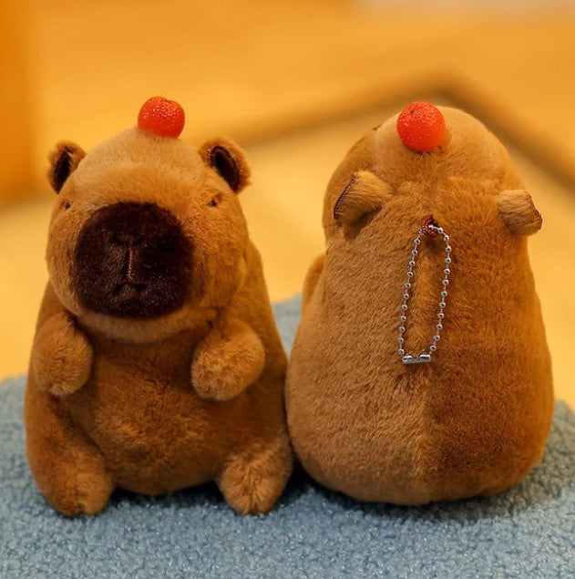 Cute Capybara Plush Keychains - 13 styles