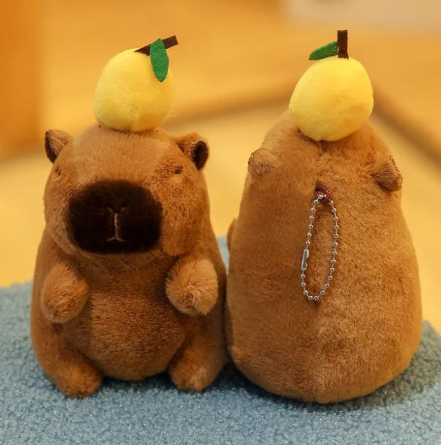 Cute Capybara Plush Keychains - 13 styles