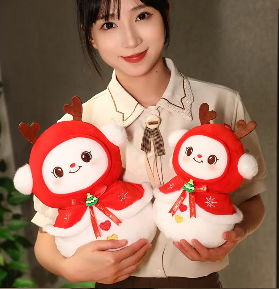 Christmas (Santa Claus/Reindeer/Snowman/Tree/Apple) Plush Toys 16-40cm 15 Styles