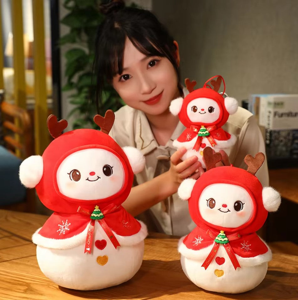 Christmas (Santa Claus/Reindeer/Snowman/Tree/Apple) Plush Toys 16-40cm 15 Styles