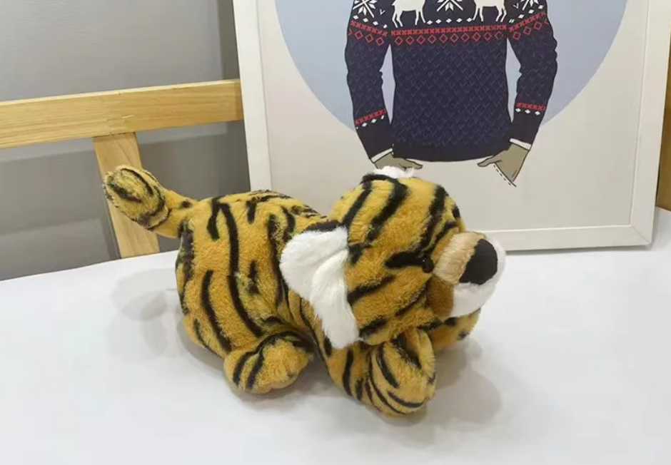 Cute Animal (Pig/Tiger/Leopard/Monkey/Dog/Duck) Plush Toys 28cm - 6 Styles