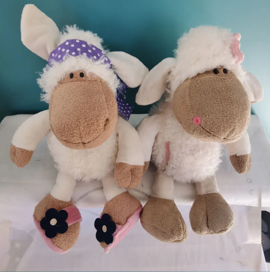 Cute Sheep With Dress Up Plush Toys 35cm - 12 Styles