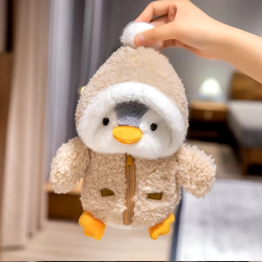 Cute Penguin With Cloth Plush Toys 25cm - 4 Styles