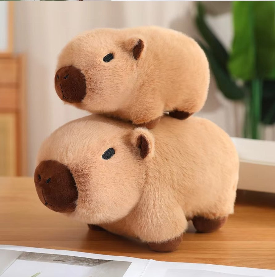 Cute Capybara With Avocado/Banana/Carrot/Strawberry Plush Toys 35/45cm