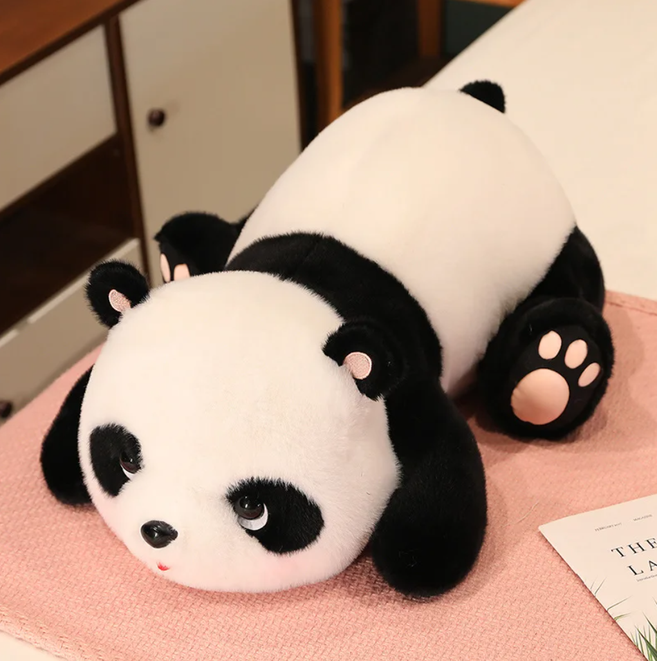 Cute Lying Panda Plush Toys 25/40/55cm