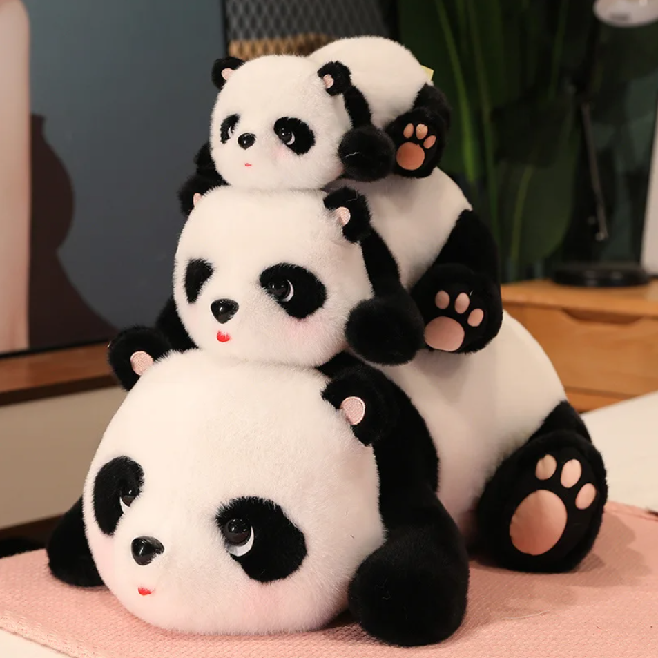 Cute Lying Panda Plush Toys 25/40/55cm