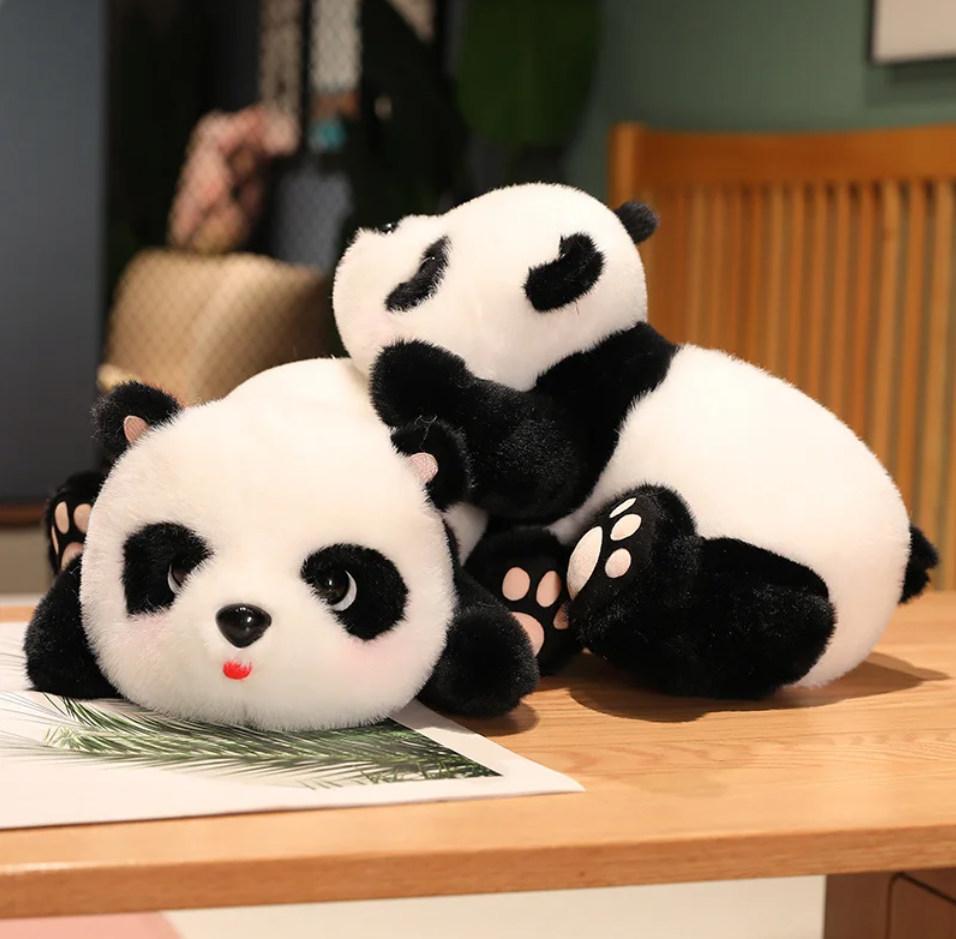 Cute Lying Panda Plush Toys 25/40/55cm