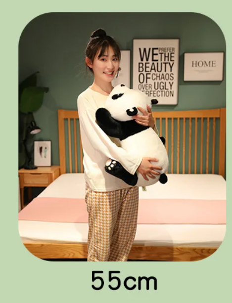 Cute Lying Panda Plush Toys 25/40/55cm