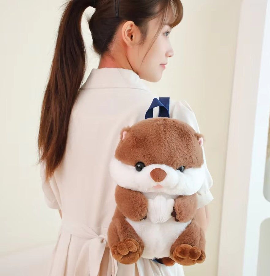 Cute Otter Plush Backpacks - 3 Styles