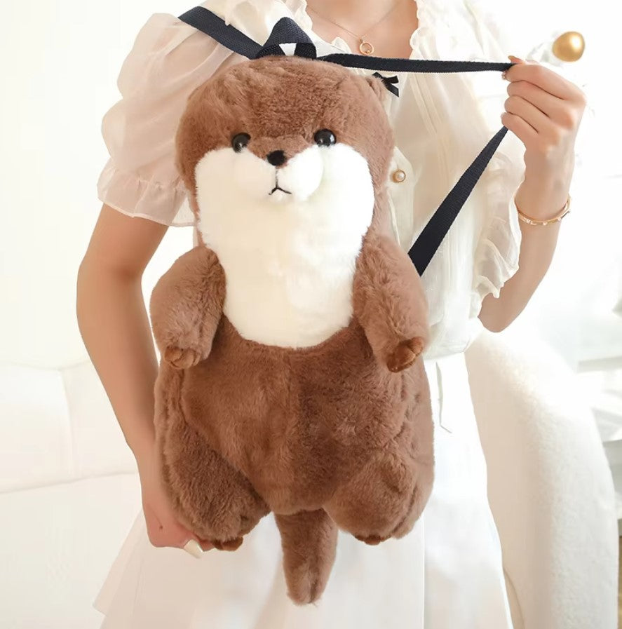 Cute Otter Plush Backpacks - 3 Styles