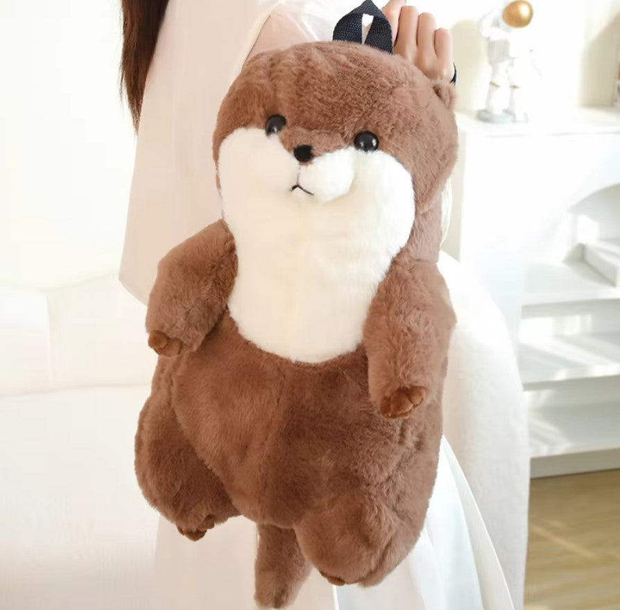 Cute Otter Plush Backpacks - 3 Styles