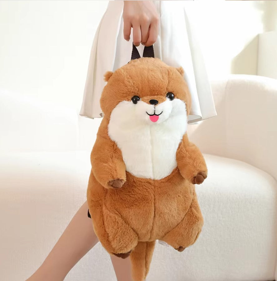 Cute Otter Plush Backpacks - 3 Styles