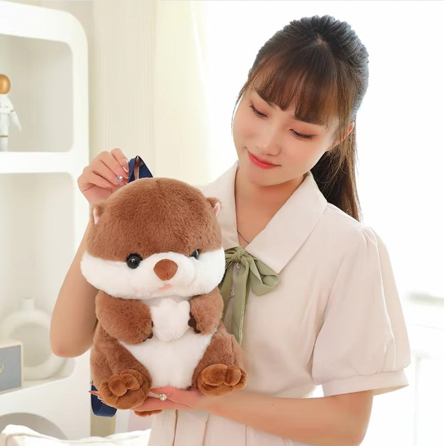 Cute Otter Plush Backpacks - 3 Styles