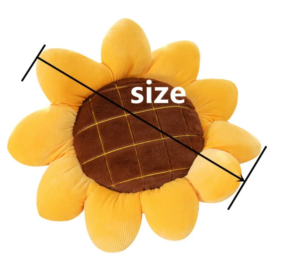 Sunflower Plush Pillow Toys 40/50/70cm