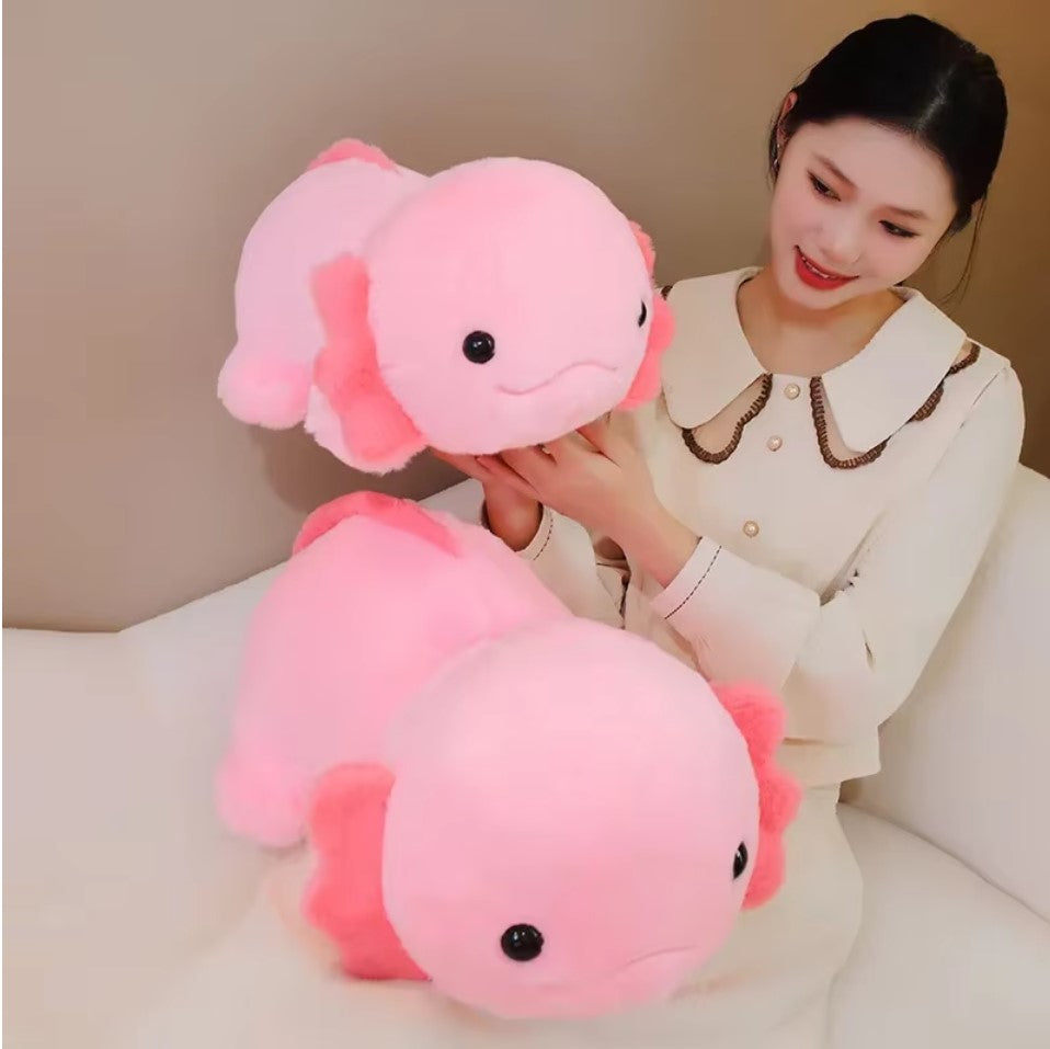 Cute Pink Axolotl Plush PIllow Toys 45/60cm