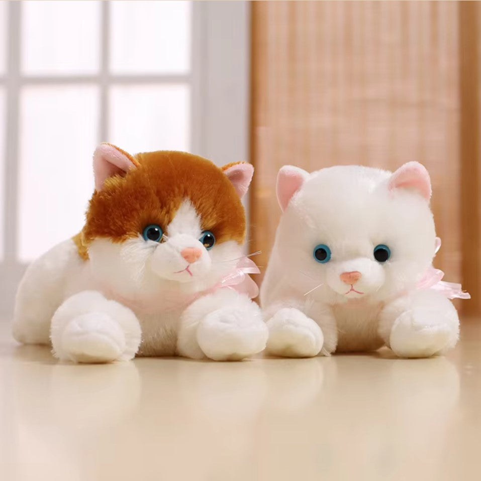 Cute Lying Cats Plush Toys 20/30/38/48cm - 6 Styles