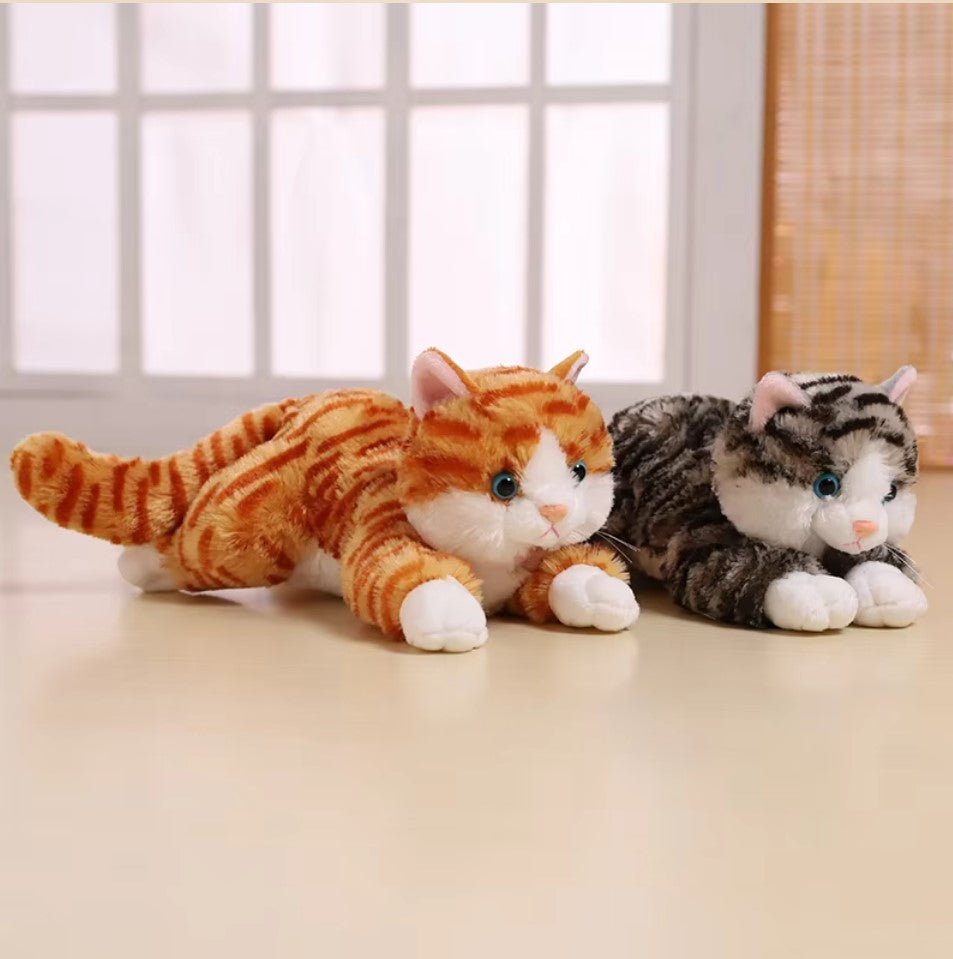 Cute Lying Cats Plush Toys 20/30/38/48cm - 6 Styles