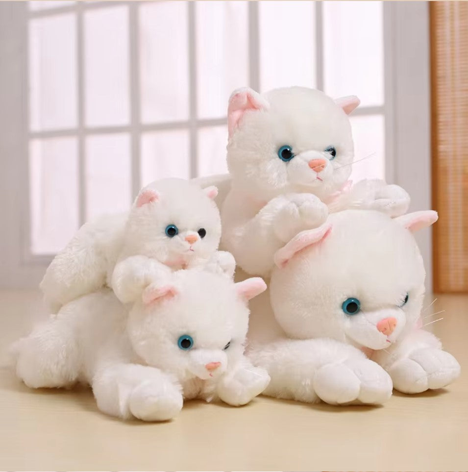 Cute Lying Cats Plush Toys 20/30/38/48cm - 6 Styles