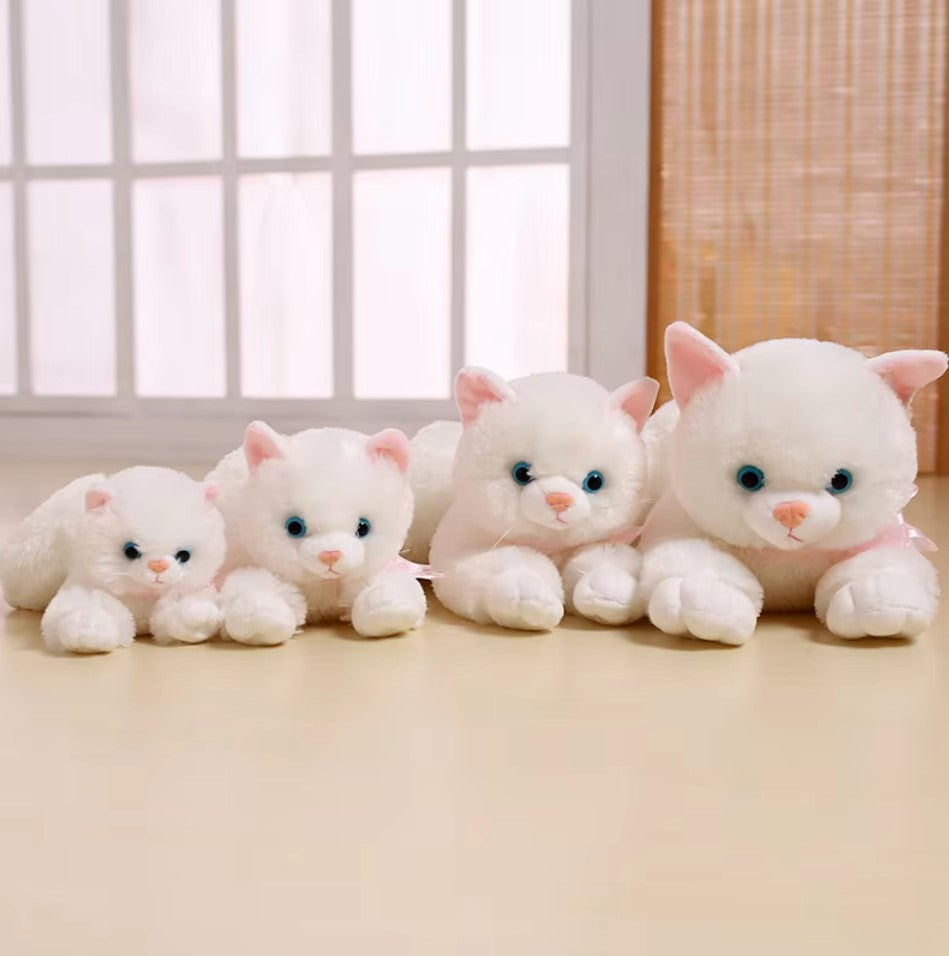 Cute Lying Cats Plush Toys 20/30/38/48cm - 6 Styles