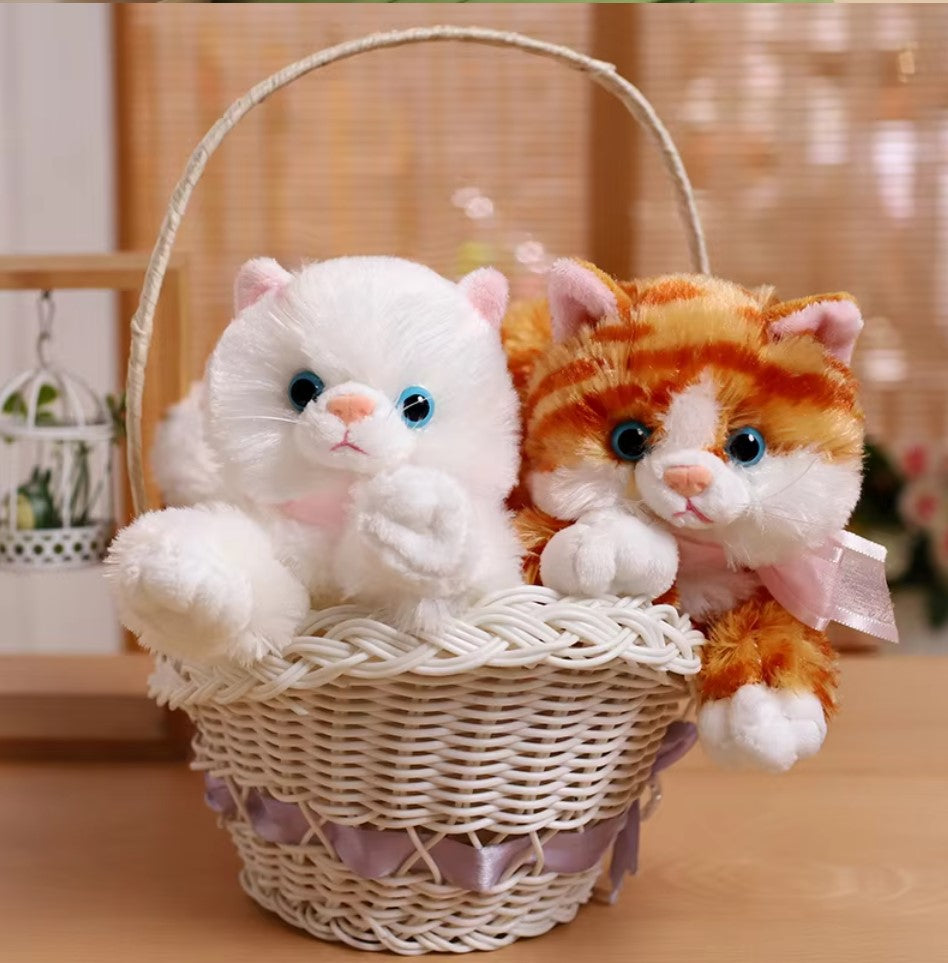 Cute Lying Cats Plush Toys 20/30/38/48cm - 6 Styles