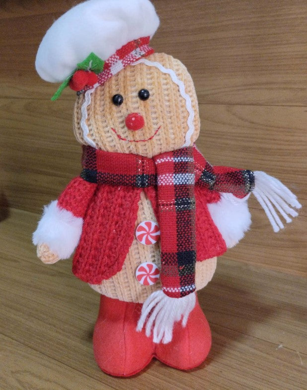 Christmas (Gingerbread Man) Plush Toys 30cm - 2 Styles