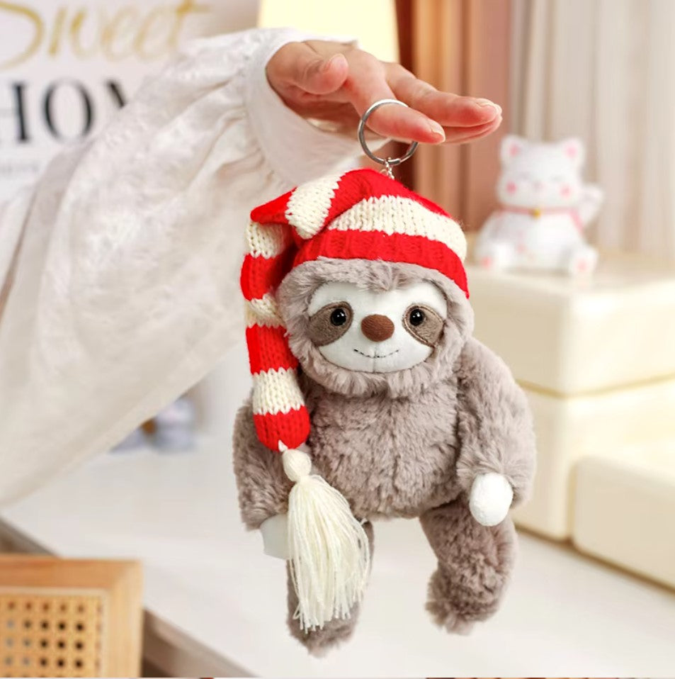 Cute Sloth WIth Hat Plush Toys 22/38/60/80cm